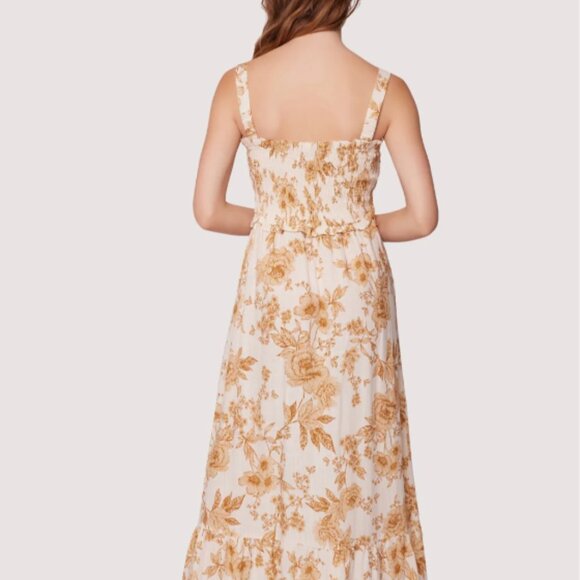 Lost + Wander NWT Toasted Rose Floral Maxi Dress - Size XS - Picture 2 of 6